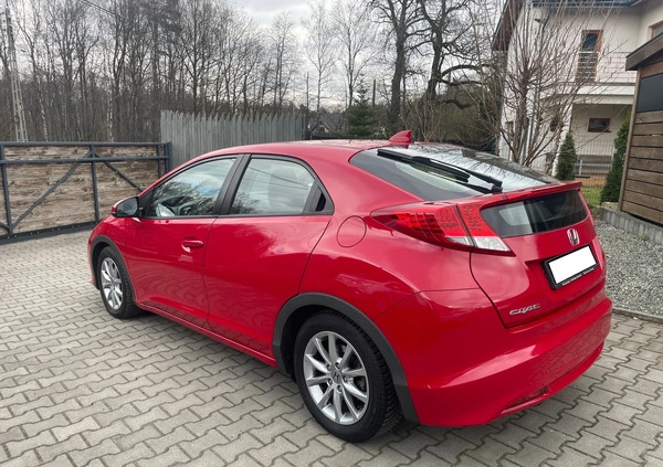 Honda Civic cena 32900 przebieg: 124000, rok produkcji 2012 z Kowary małe 191